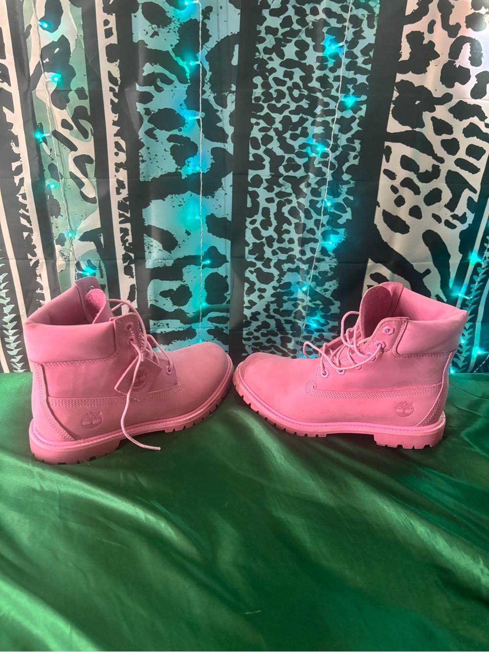 Pink Timberlands